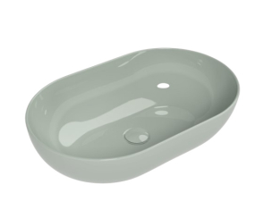 Раковина накладная Flaminia App 62x40 AP62AVG, Verde Giada
