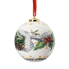 Елочный шар Christmas Songs 6 см, мультиколор