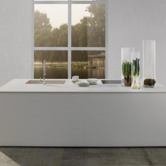 Керамогранит Laminam Calce 100х300, Bianco, 5,6 мм