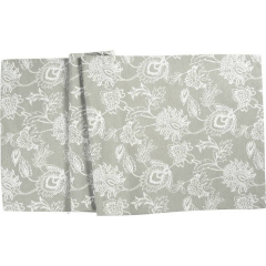 Скатерть-дорожка Lace 50x140 см, цвет серебро