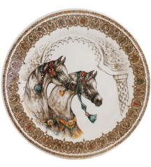 Тарелка салатная Chevaux du vent 22 см (бок о бок)