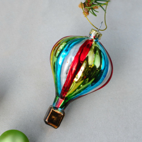 Игрушка на елку "Воздушный шар" 9 см