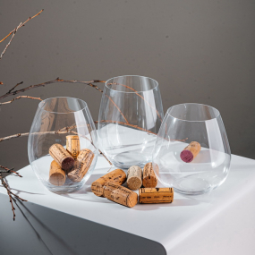 Набор бокалов для красного вина O Wine Tumbler, 3 шт