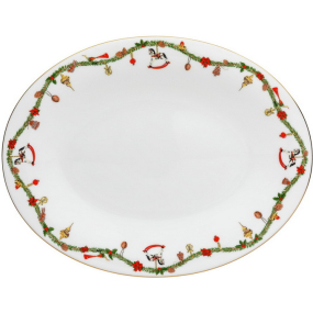 Блюдо овальное Nora Christmas 36 см