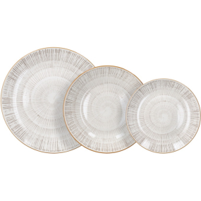 Набор посуды на 6 персон Madison Virtuo Beige, 18 предметов