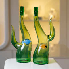 Бутылка Marine Garden 700 мл, голубая рыба