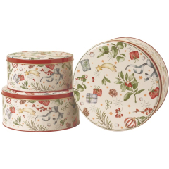 Набор емкостей для выпечки Christmas songs, 3 шт