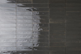 Керамогранит Rondine Soho 6х25, Black, 9,5 мм