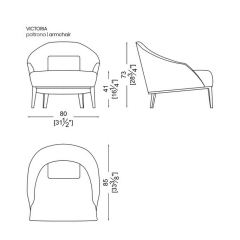 Кресло Pregno Victoria