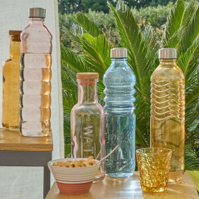 Бутылка для воды Glass Pop 1 л, цвет в ассортименте