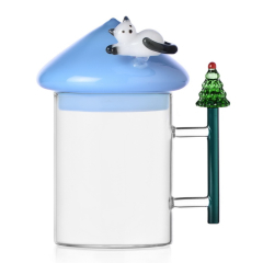 Кружка "Кот на крышке" Christmas Tales