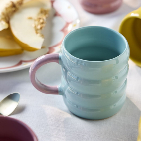 Кружка Bubble 400 мл, голубая