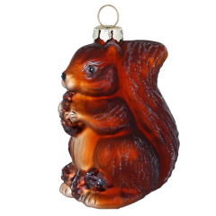 Елочная игрушка "Белка" 8 cм