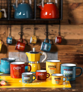 Чашка для эспрессо Arts Vintage 100 мл, красная