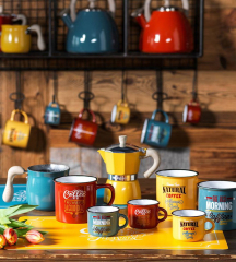 Чашка для эспрессо Arts Vintage 100 мл, синяя