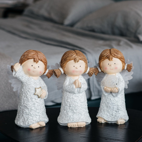 Фигурка с подсветкой "Ангел в молитве" 26 см