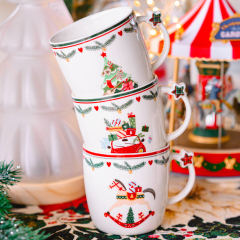 Набор кружек New Milk & Coffee Let It Snow 360 мл, 2 шт