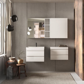 Шкаф-пенал подвесной Kolpa-San Naomi N 702/600/20 WH, 70х59, белый