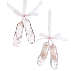 Елочная игрушка "Пуанты" 10,2 см, в ассортименте