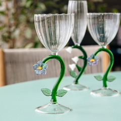 Бокал "Лиловый цветок" Botanica 280 мл