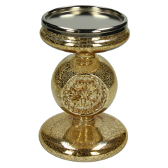 Подсвечник "Снежинка" 16 см с подсветкой