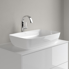 Раковина накладная Villeroy & Boch Artis 58х38, CeramicPlus, 417258R1, из TitanCeram