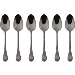 Набор ложек кофейных Taormina 2Black, 6 шт