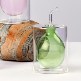 Бутылка для масла Cilindro Colore 150 мл, зеленая