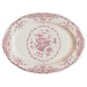 Блюдо овальное Rose Pink 30,5 см