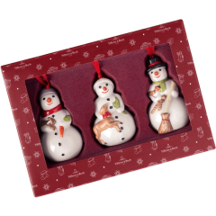 Набор фигурок "Снеговики" 5х8 см, 3 шт