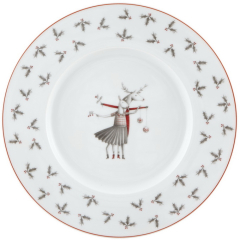 Тарелка салатная Noel 22,8 см