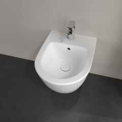 Биде подвесное Villeroy & Boch Subway 2.0 48x36, CeramicPlus