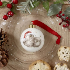 Елочный шар Baby's First Xmas 2025 6,6 см