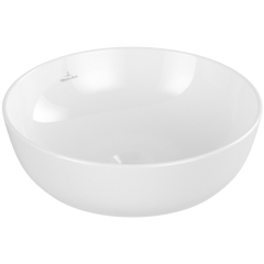 Раковина накладная Villeroy & Boch Artis 43х43, CeramicPlus, 417943R1, из TitanCeram