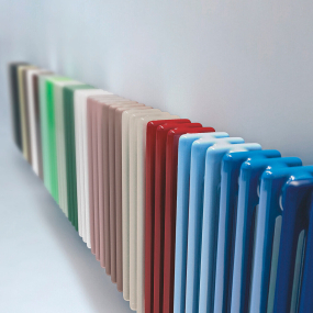 Радиатор Zehnder Сharleston 2180-6, 179х30, 1/2, V001 (V002), с термовентилем, белый