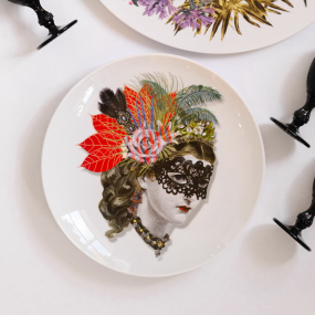 Тарелка салатная Mamzelle Scarlet 23,1 см