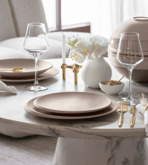 Тарелка столовая NewMoon beige 27 см