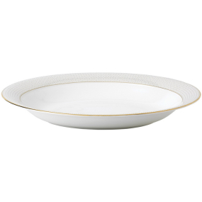 Блюдо овальное для овощей Arris Gio Gold 34 см