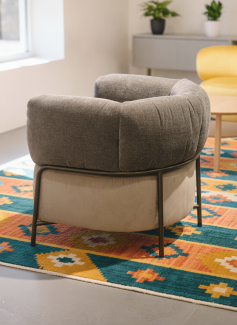 Кресло Calligaris Quadrotta CS3409, Mud Brown/Soil Brown