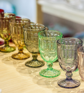 Бокал для вина Solange 350 мл, зеленый