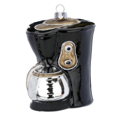 Елочная игрушка "Кофемашина" 10 см