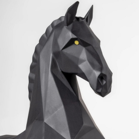 Статуэтка "Лошадь оригами" 41х50х14 см