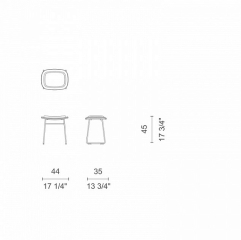 Стул Cappellini Hi Pad Stool