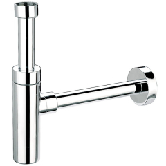 Сифон для раковины McAlpine CA32EU-CB, 1,1/4x32 мм, хром