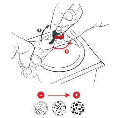 Мельница для кофе Nostalgie 21 см, черная
