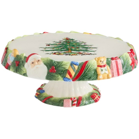 Блюдо для торта Spode Christmas Memories 31 см, на ножке