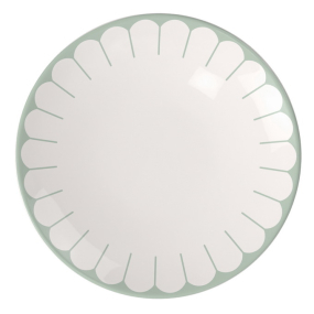 Тарелка салатная Fleur Vert 21 см