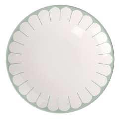 Тарелка салатная Fleur Vert 21 см