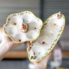 Блюдо для яиц круглое "Петух и курица" Spring Awakening 20 см