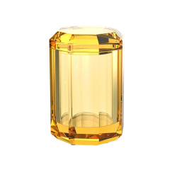 Шкатулка Decor Walther Kristall 0931481, янтарь